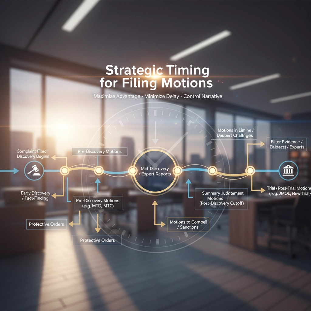 Winning Civil Litigation: Mastering Pre-Trial Motion Practice